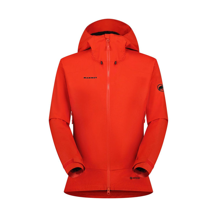 アヤコ プロ 2.0 ハードシェル フーデッド ジャケット アジアンフィット mammut red