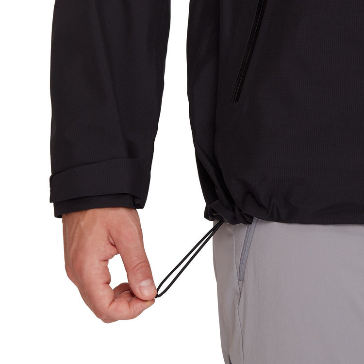 アルト ライト ハードシェル フーデッド ジャケット black