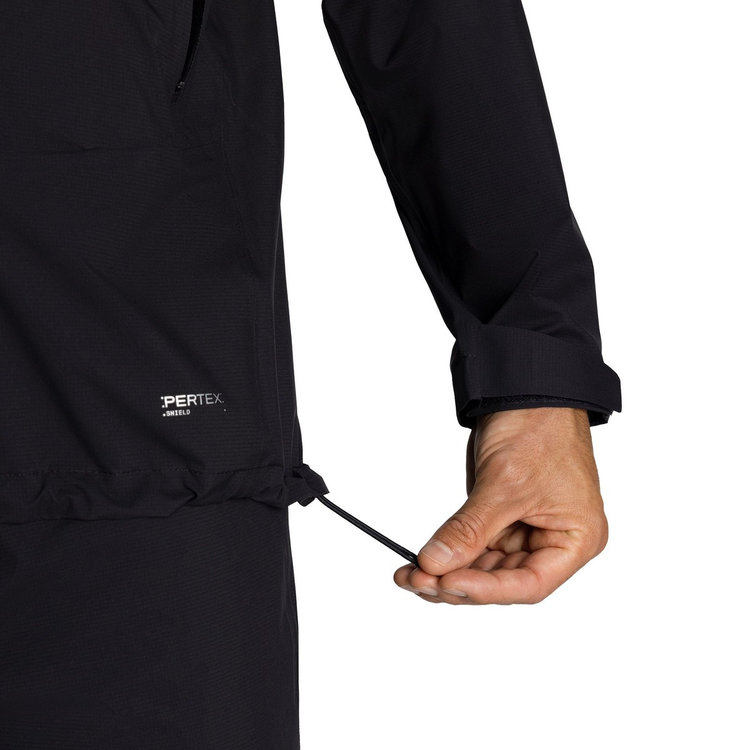 マサオ ライト レイン -スーツ アジアンフィット black-black