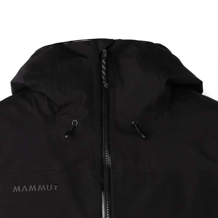 アルパイン ガイド ハードシェル フーデッド ジャケット アジアンフィット プレミアムブラック black