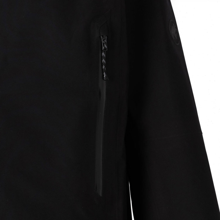 アルパイン ガイド ハードシェル フーデッド ジャケット アジアンフィット プレミアムブラック black