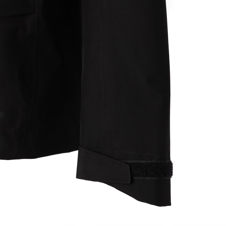 アルパイン ガイド ハードシェル フーデッド ジャケット アジアンフィット プレミアムブラック black