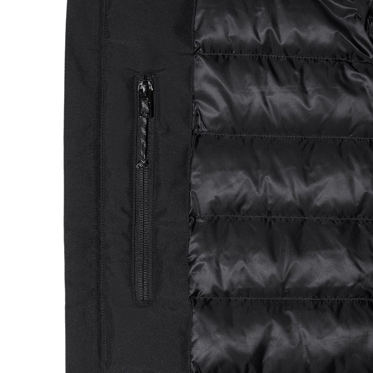ツリーライン ハードシェル サーモ フーデッド ジャケット アジアンフィット black