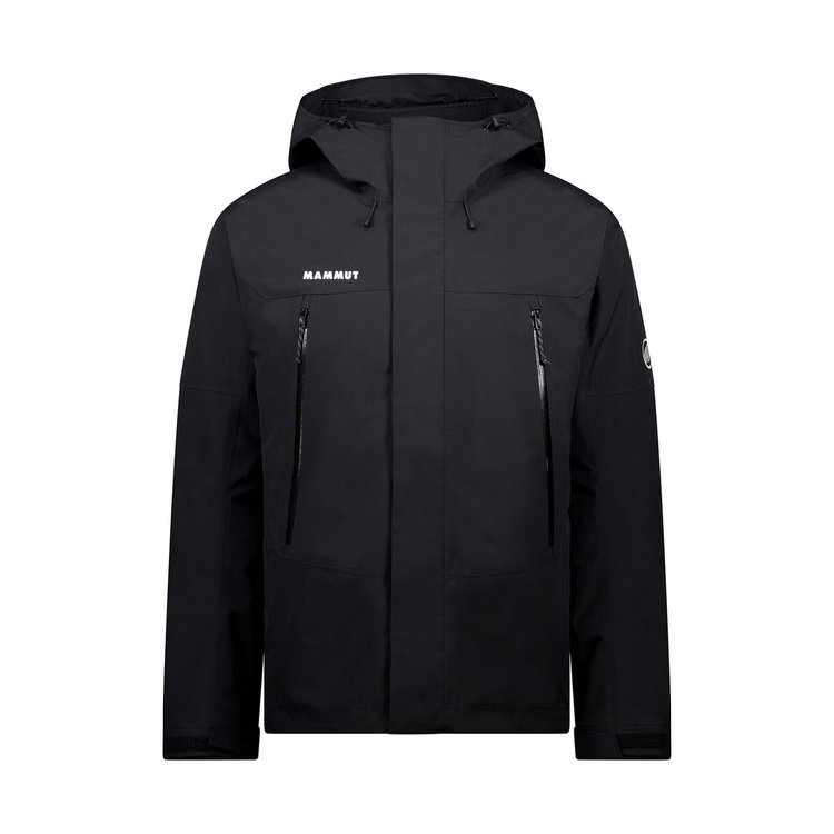 マサオ 3イン1 ハードシェル フーデッド ジャケット アジアンフィット black