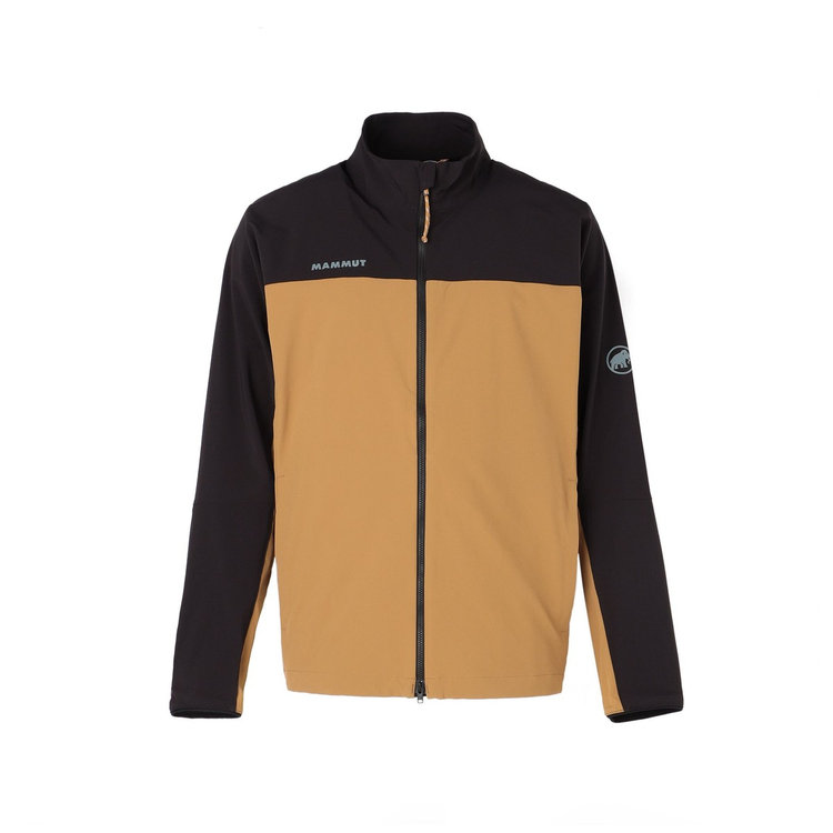 コンフォート ジャケット アジアンフィット dark sand-black