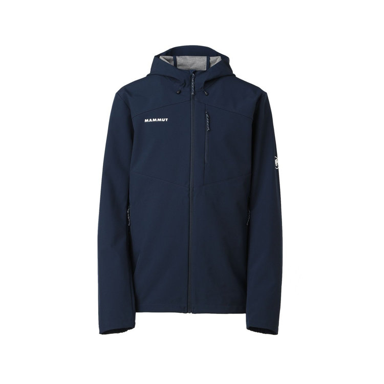 ファーナウ ソフトシェル フーデッド ジャケット marine
