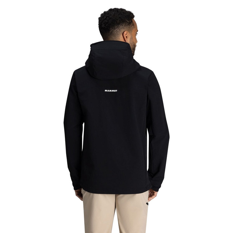 トレッカーズ ソフトシェル フーデッド ジャケット アジアンフィット black