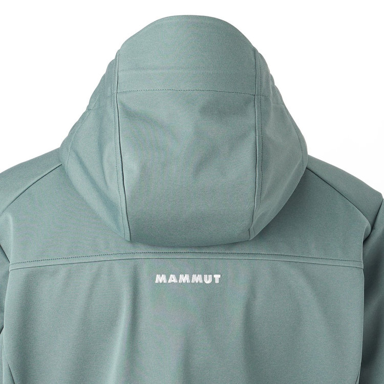 アルティメイト ８ ソフトシェル フーデッド ジャケット アジアンフィット strata-black