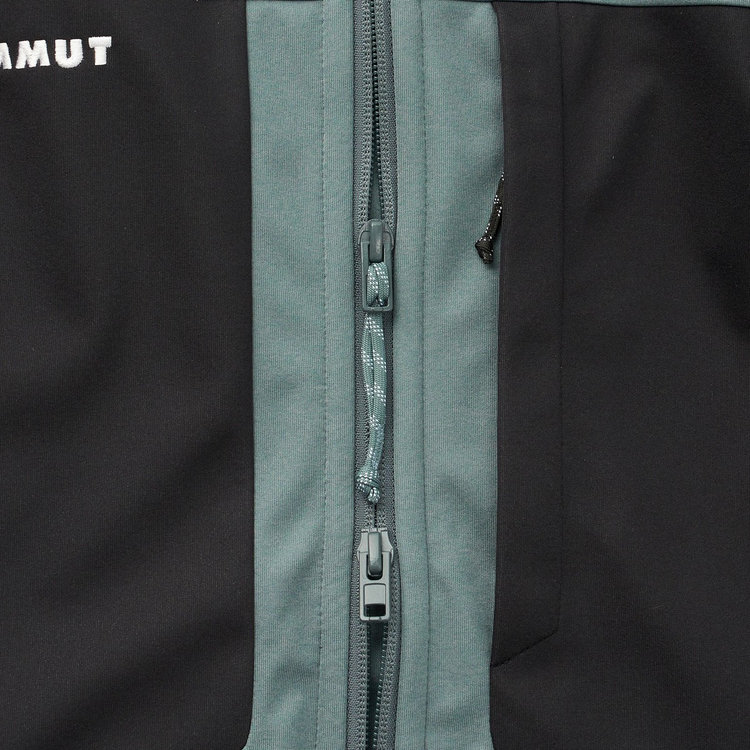 アルティメイト ８ ソフトシェル フーデッド ジャケット アジアンフィット strata-black