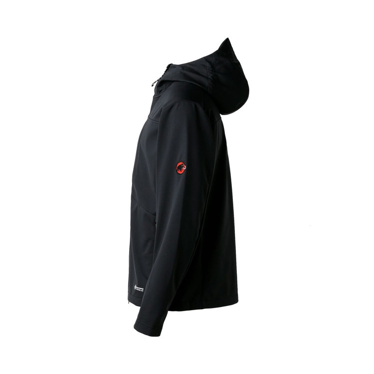 アルティメット 8 ソフトシェル フーデッド ジャケット アジアンフィット クラシック black
