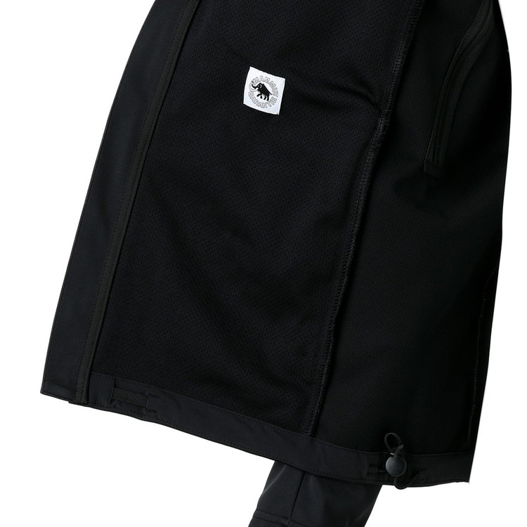アルティメット 8 ソフトシェル フーデッド ジャケット アジアンフィット クラシック black