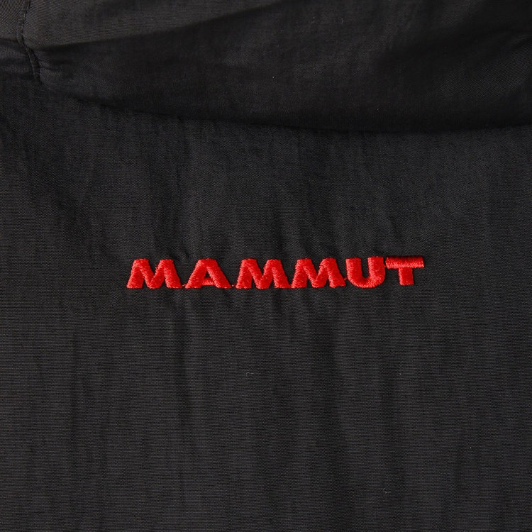 ハイキング ウィンドブレーカー フーデッド ジャケット アジアンフィット クラシック black