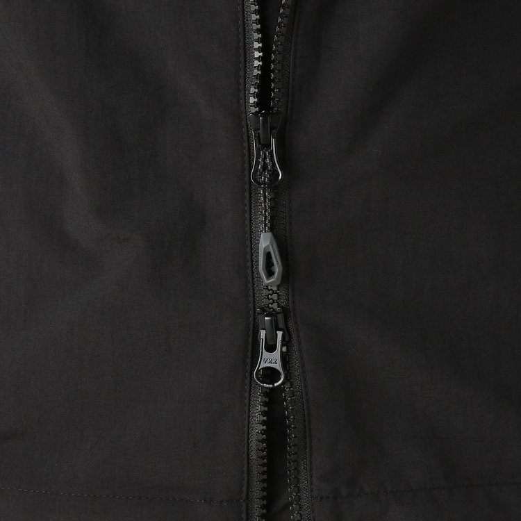 ハイキング ウィンドブレーカー フーデッド ジャケット アジアンフィット クラシック black