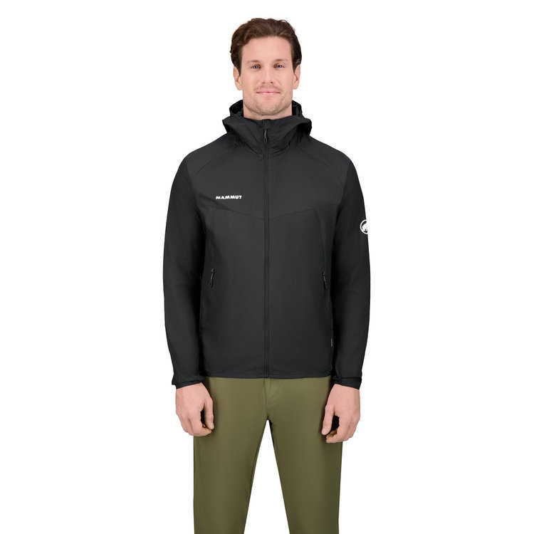 コンベイ ウィンドブレーカー フーデッド ジャケット アジアンフィット black