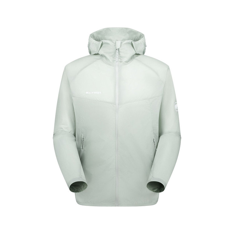 コンベイ ウィンドブレーカー フーデッド ジャケット アジアンフィット silver sage
