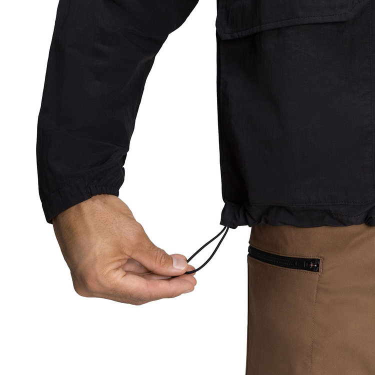 ハイランド ウィンドブレーカー カーディガン アジアンフィット black