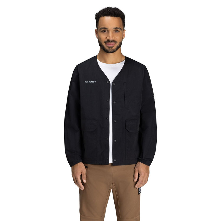 ハイランド ウィンドブレーカー カーディガン アジアンフィット black