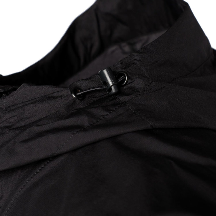 フィビア ウィンドブレーカー フーデッド ジャケット アジアンフィット black