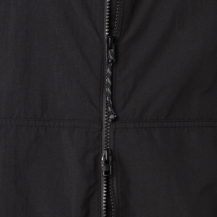 ハイキング ウィンドブレーカー フーデッド ジャケット アジアンフィット プレミアムブラック black