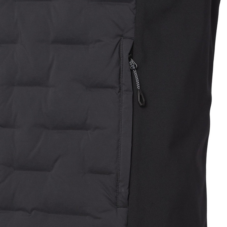 センダー インサレーション ハイブリッド ジャケット black