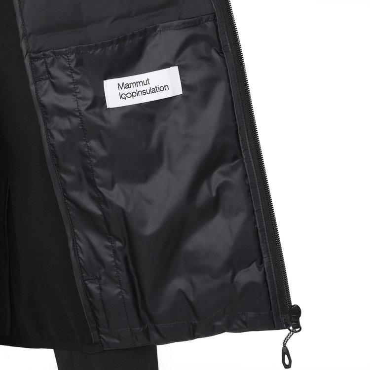 センダー インサレーション ハイブリッド ジャケット black