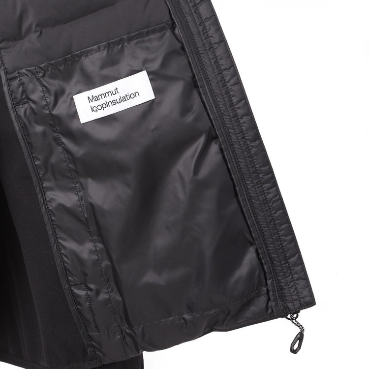 センダー インサレーション ハイブリッド ジャケット black