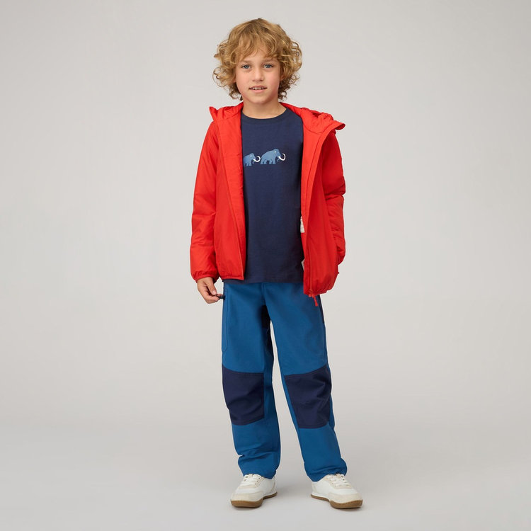 ライム インサレーション フーデッド ジャケット mammut red