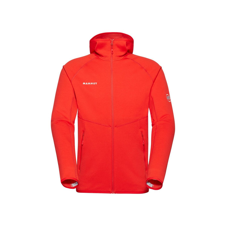 アコンカグア ミッドレイヤー フーデッド ジャケット mammut red