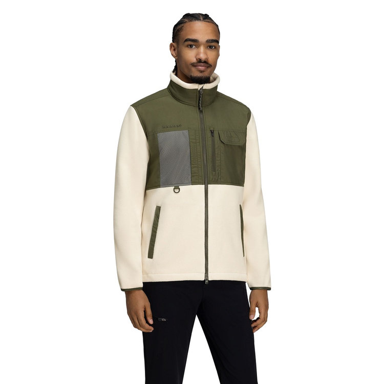 ムーンストーン ハイブリッド ミッドレイヤー ジャケット アジアンフィット oatmeal-dark marsh