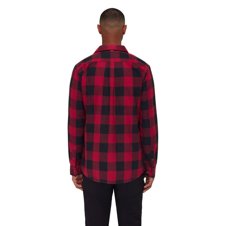 タマロ ロングスリーブ シャツ blood red-black