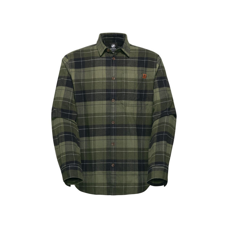 トロバット ロングスリーブ シャツ アジアンフィット marsh-black