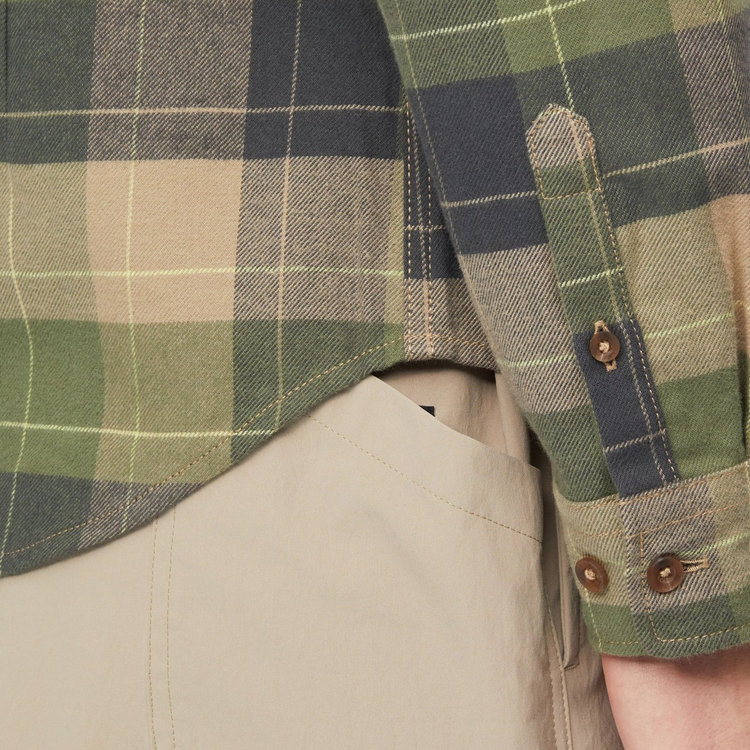 トロバット ロングスリーブ シャツ アジアンフィット gabbro-marsh