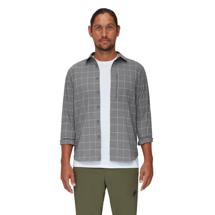 マウンテン ロングスリーブ シャツ エルオー titanium-granit