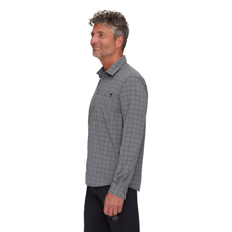 レンニ ロングスリーブ シャツ アジアンフィット steel-black