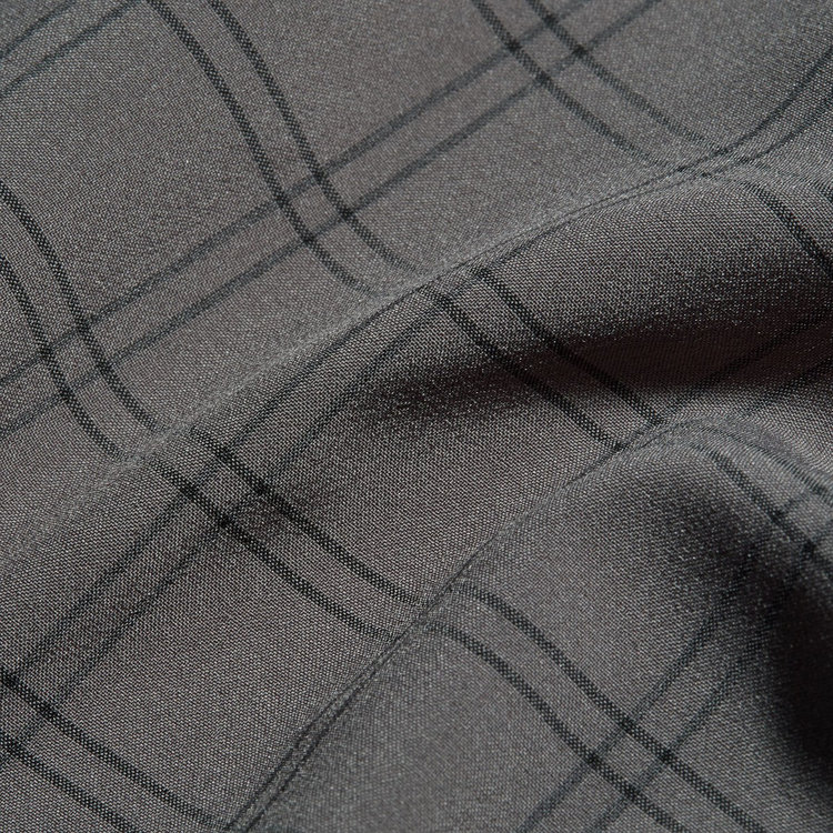 レンニ  シャツ アジアンフィット steel-black