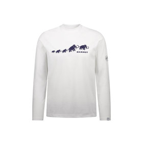 QD ロゴ プリント ロングスリーブ Tシャツ アジアンフィット