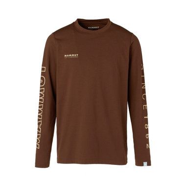 QD ロゴ プリント ロングスリーブ Tシャツ アジアンフィット