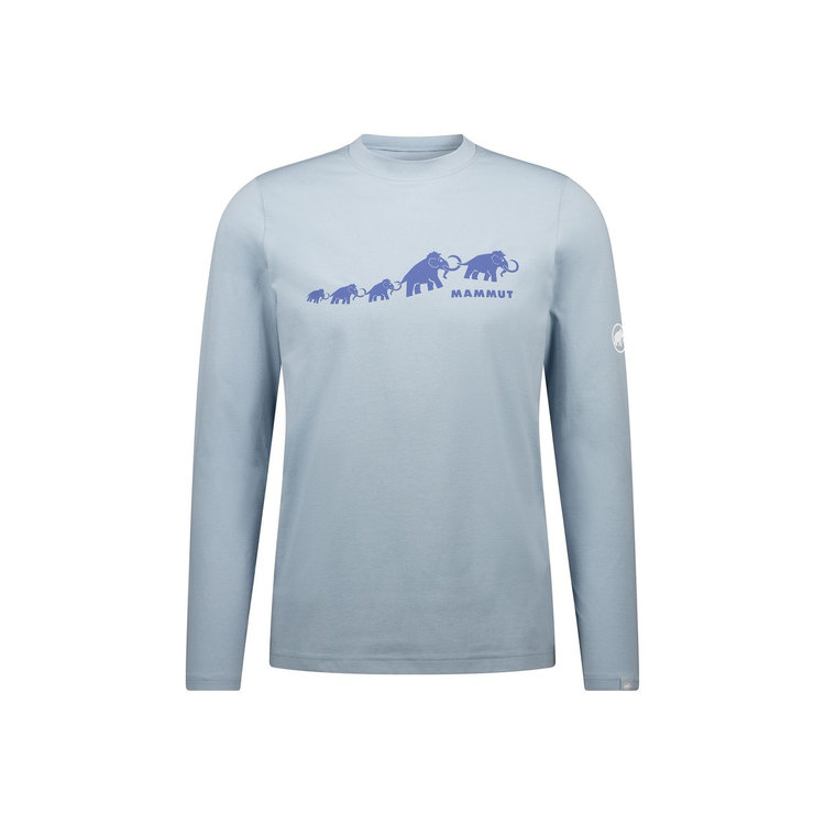 QD ロゴ プリント ロングスリーブ Tシャツ アジアンフィット nebla PRT5