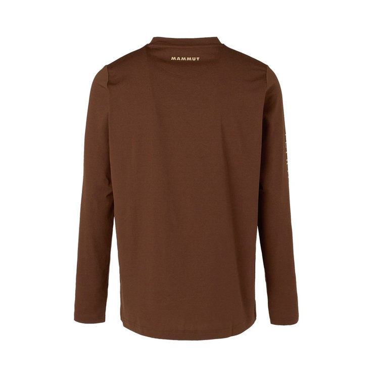 QD ロゴ プリント ロングスリーブ Tシャツ アジアンフィット soil PRT3