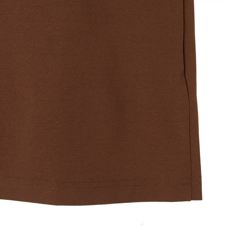 QD ロゴ プリント ロングスリーブ Tシャツ アジアンフィット soil PRT3