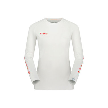 QD ロゴ プリント ロングスリーブ Tシャツ アジアンフィット