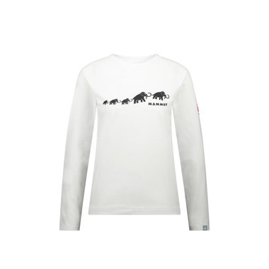 QD ロゴ プリント ロングスリーブ Tシャツ アジアンフィット