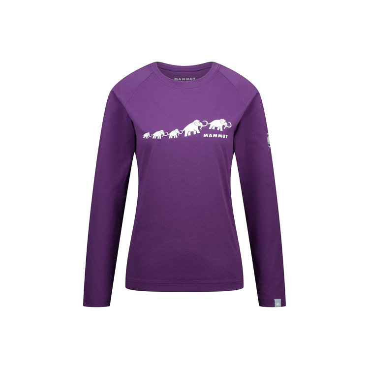 QD ロゴ プリント ロングスリーブ Tシャツ アジアンフィット paloja PRT5