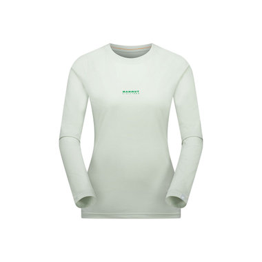 QD ロゴ プリント ロングスリーブ Tシャツ アジアンフィット