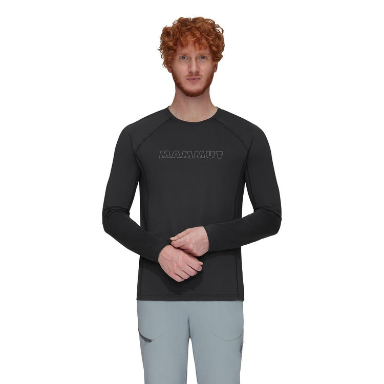 セルン FL ロングスリーブ ロゴ black