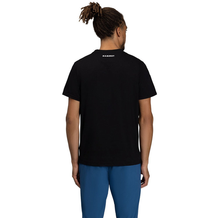 QD ロゴ プリント Tシャツ アジアンフィット black PRT1