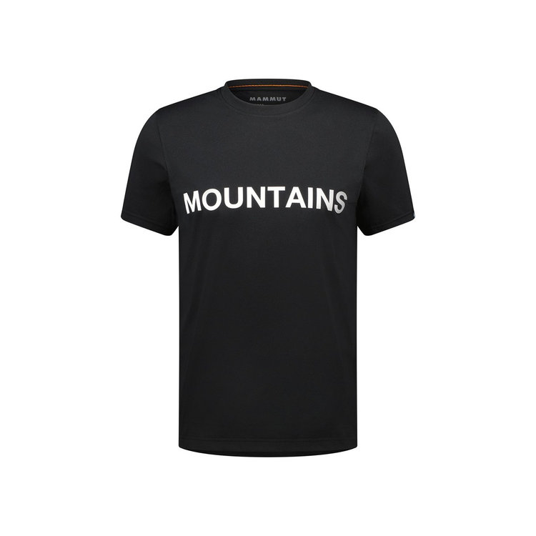 QD ロゴ プリント Tシャツ アジアンフィット black PRT5