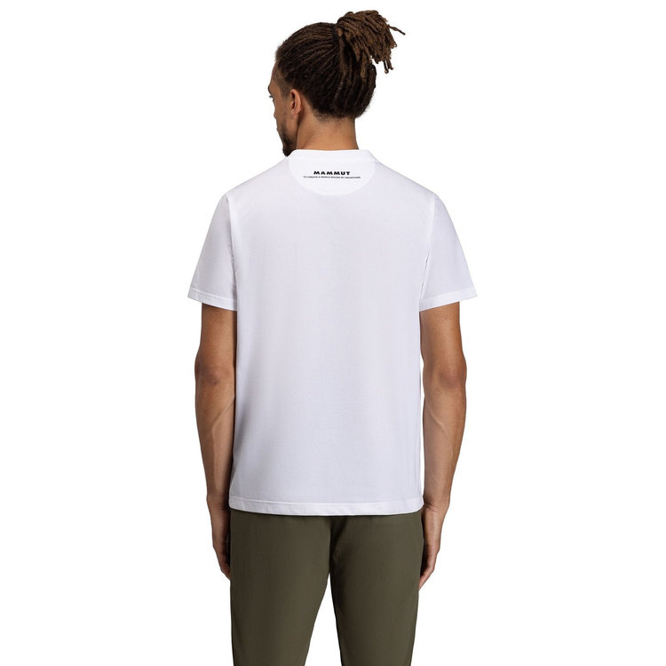 QD ロゴ プリント Tシャツ アジアンフィット white PRT5