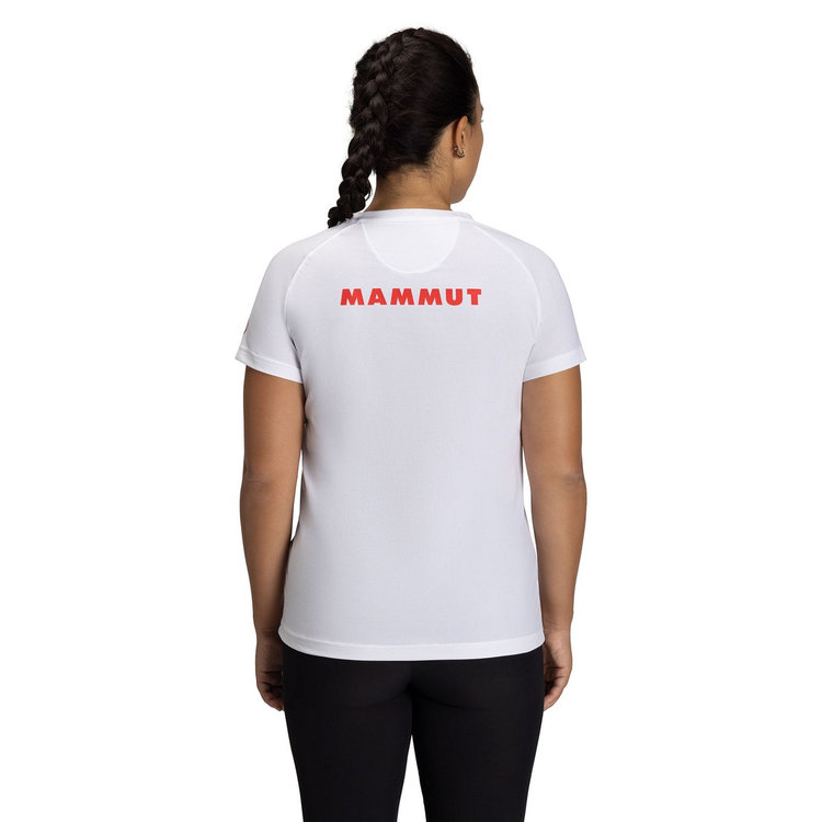 QD ロゴ プリント Tシャツ アジアンフィット white PRT3