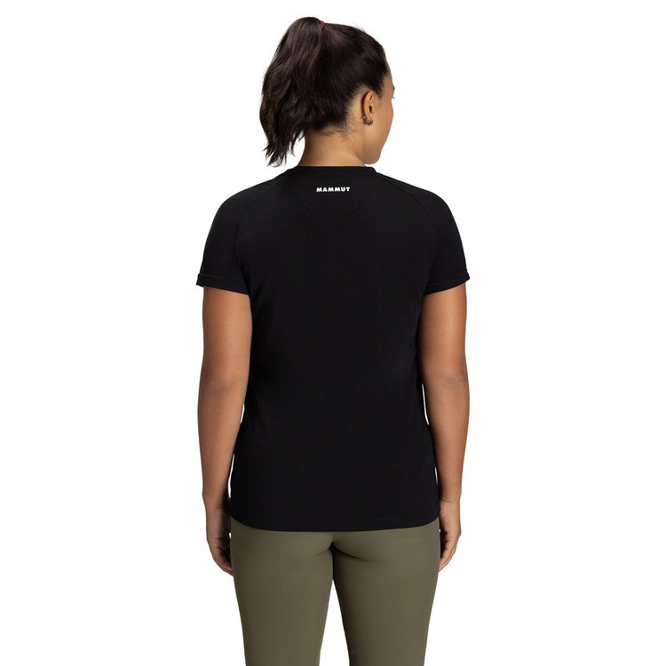 QD ロゴ プリント Tシャツ アジアンフィット black PRT1